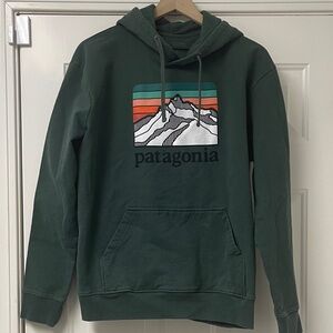 Patagonia Forest Green Men's Hoodie